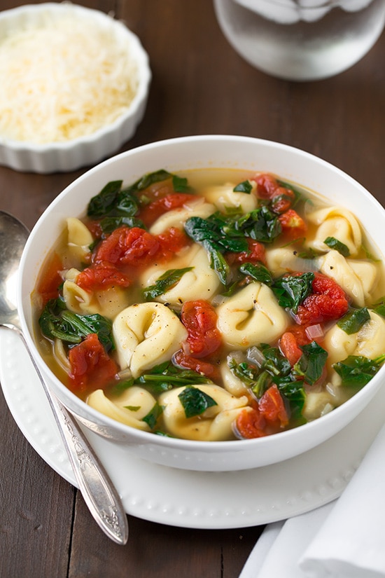 Tomato Spinach Tortellini Soup: Fresh vs. Canned & Tortellini Tips